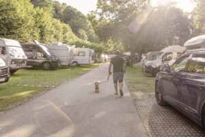Stellplätze auf dem Camping Eichholz